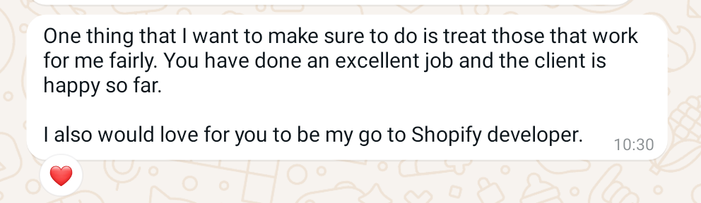 Client Feedback Preview